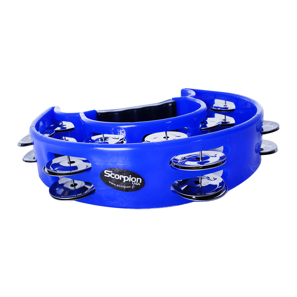 PANDERO SCORPION M/LUNA AZUL DOBLE - 3