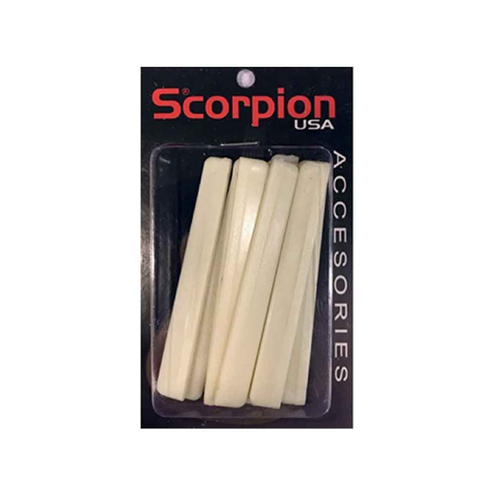 CEJUELA PLASTICA GUITARRA CLAS.LARGA 10PCS SCORPION - 1