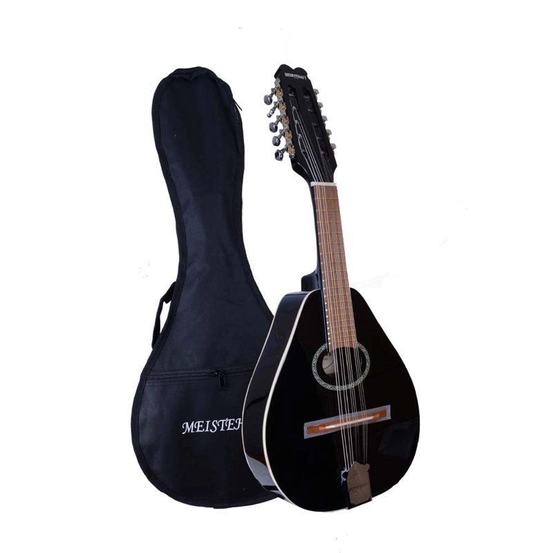 MANDOLINA MEISTEHAFT 10 CUERDAS NEGRO M10C/BK - 1
