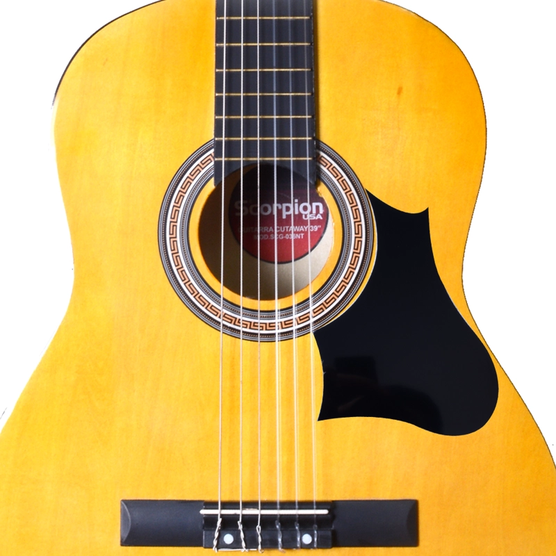 ADORNO PROTECTOR PARA GUITARRA EN COLOR NEGRO MOD.25J SCORPION - 2