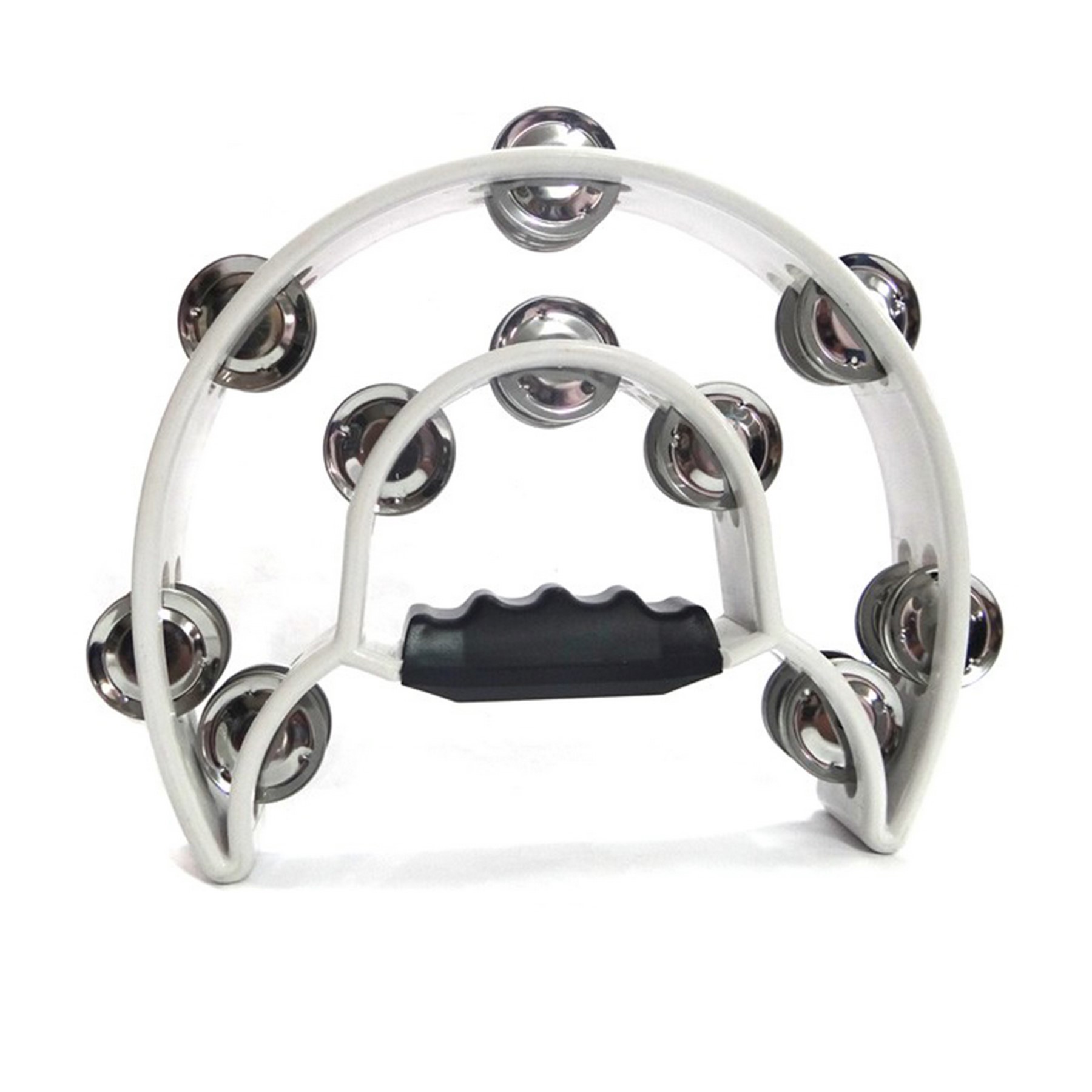 PANDERO M/LUNA DOBLE BLANCO SCORPION - 1