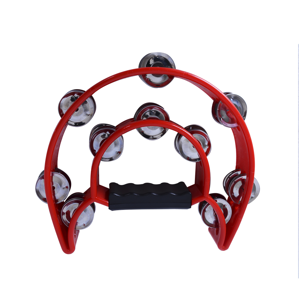 PANDERO MEDIA LUNA DOBLE ROJO TR-44K/RD SCORP - 2