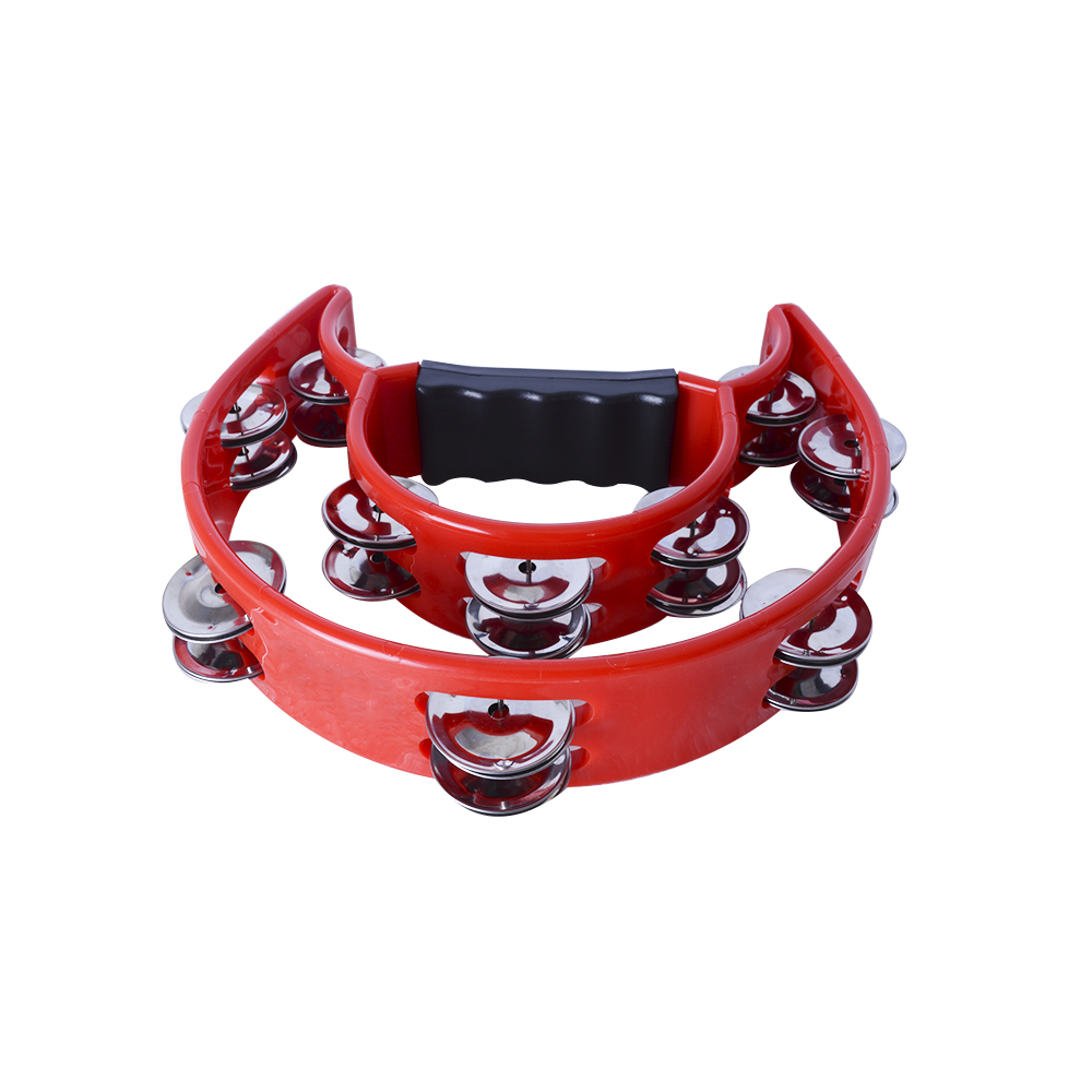 PANDERO MEDIA LUNA DOBLE ROJO TR-44K/RD SCORP - 3
