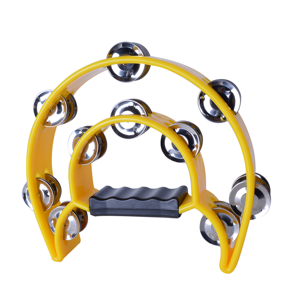PANDERO M/LUNA DOBLE AMARILLO SCORPION - 3
