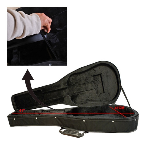 ESTUCHE PARA GUITARRA CLASICA 41 SCORPION - 3