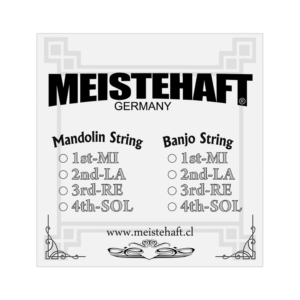 CUERDA INDIVIDUAL BANJO 4TA. MEISTEHAFT - 1
