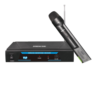 SISTEMA INALAMBRICO MEKSE DE MANO MK-1800 NEGRO