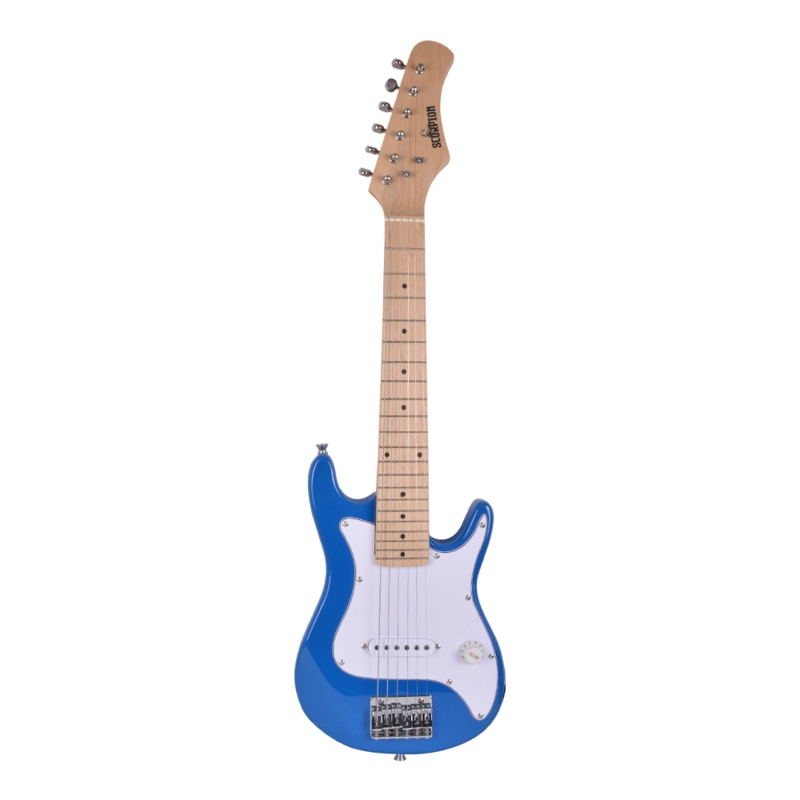 PACK SCORPION GUITARRA ELECTRICA NIÑO COLOR AZUL - 2