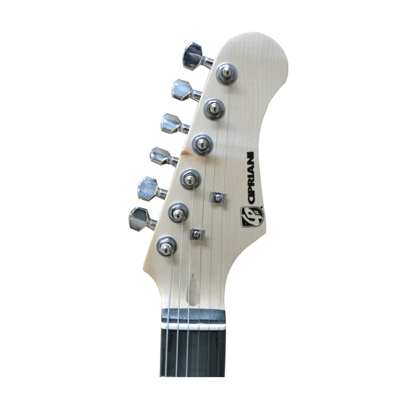 PACK CIPRIANI GUITARRA ELECTRICA NEGRO POLLUX-1 BK/BK - 4