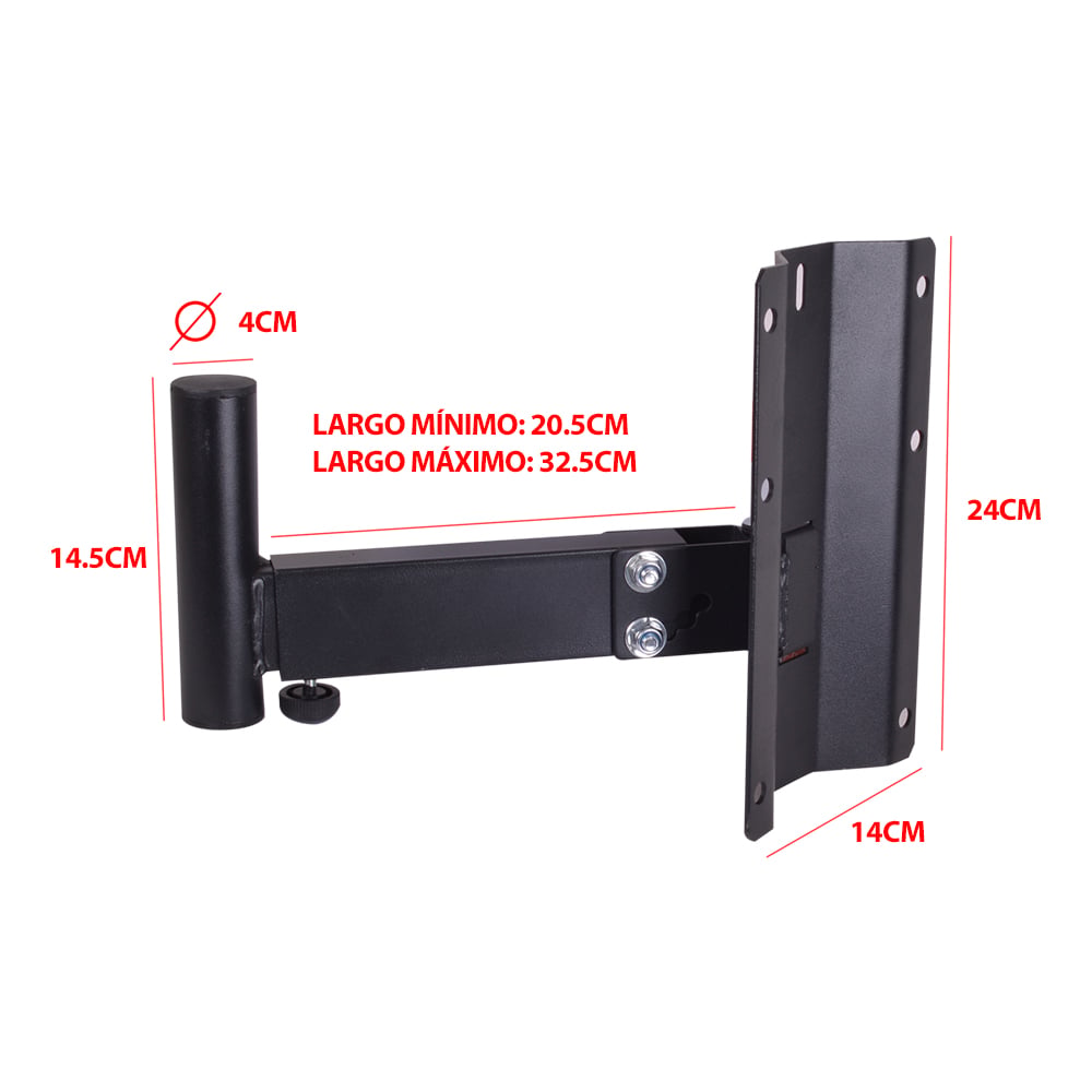 SOPORTE RMX DE PARED PARA CAJA ACÚSTICA SNW-79A - 4