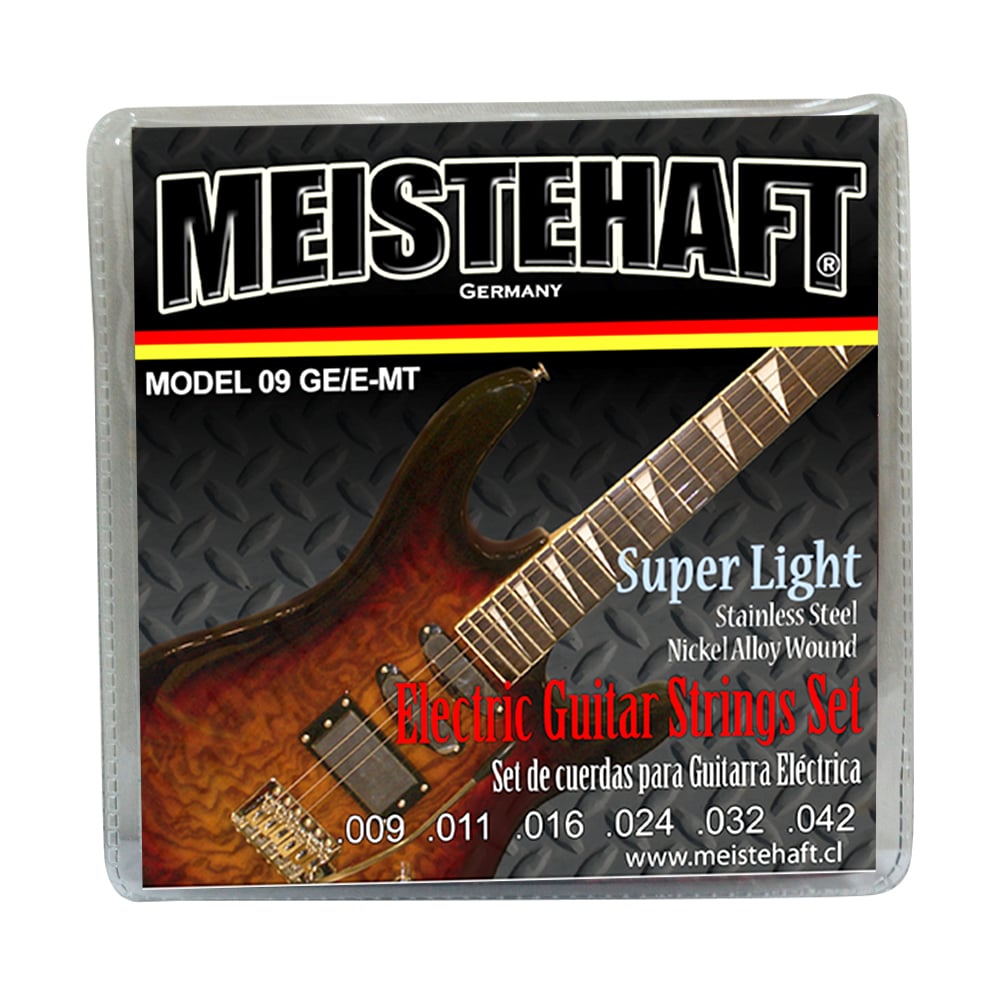 SET MEISTEHAFT CUERDA GUITARRA ELECTRICA MOD09GE/E-MT - 1