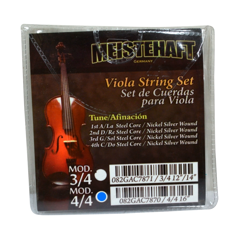 SET 4 CUERDAS DE VIOLA 4/4 MEISTEHAFT - 2
