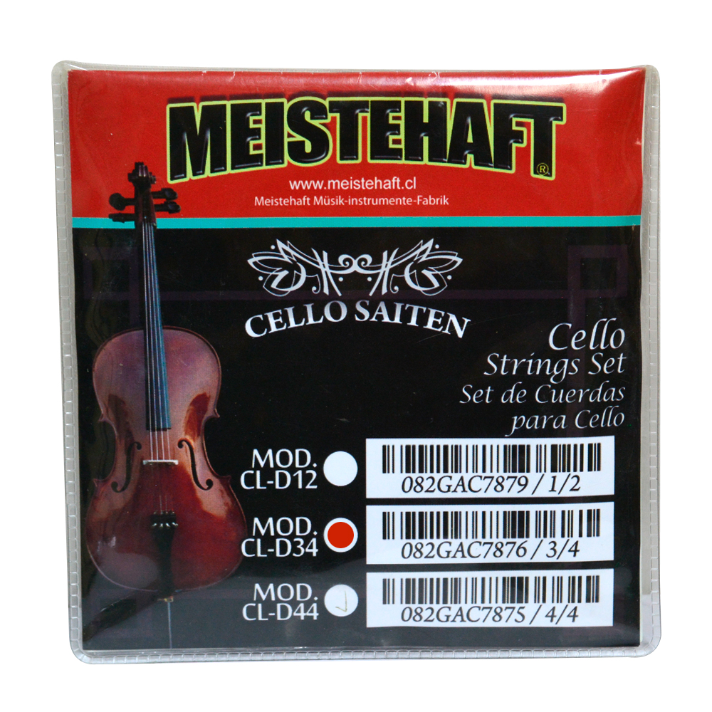 SET MEISTEHAFT CUERDA 3/4 CELLO MODCL-D34 - 2