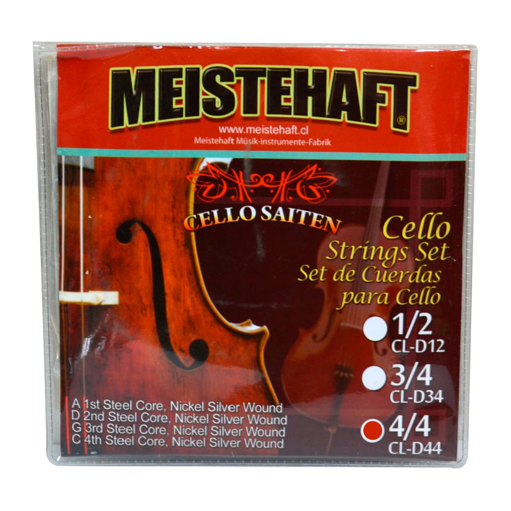 SET MEISTEHAFT CUERDA 4/4 CELLO MODCL-D44 - 1