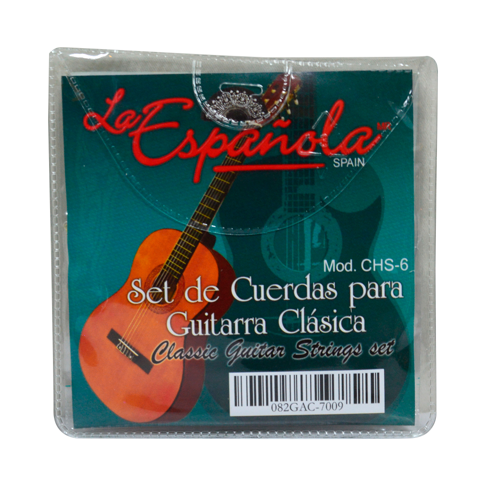 SET LA ESPAÑOLA CUERDA GUITARRA CLASICA MODCHS-6 - 2