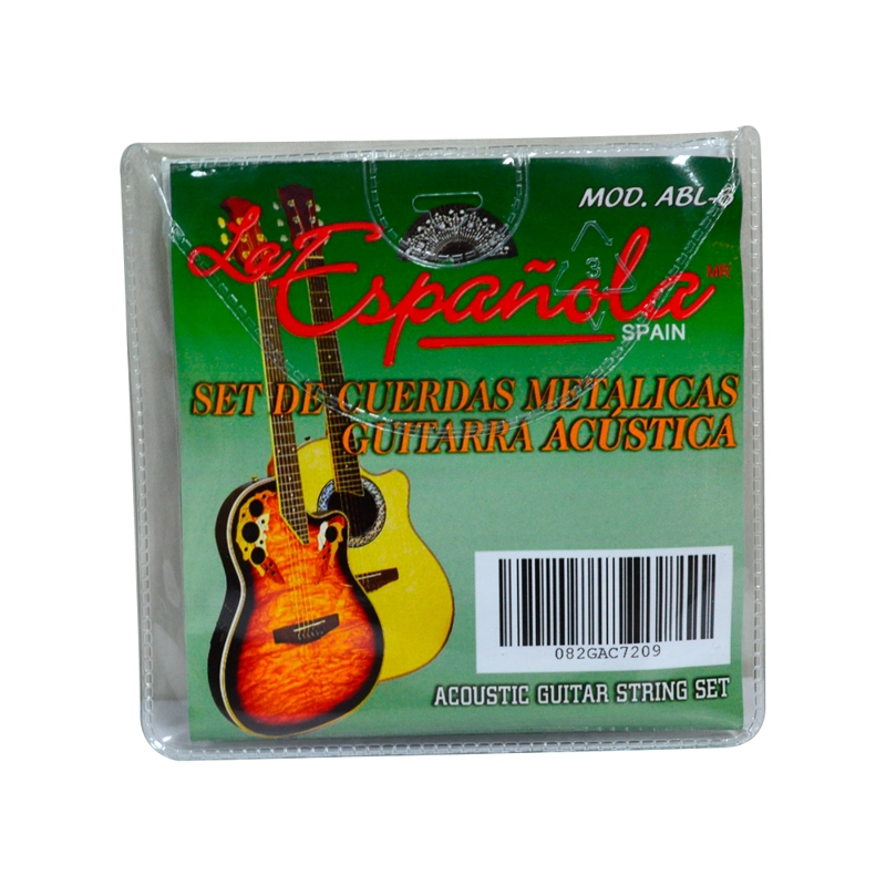 SET CUERDAS PARA GUITARRA ACUSTICA MOD.ABL-6 LA ESPAÑOLA - 2