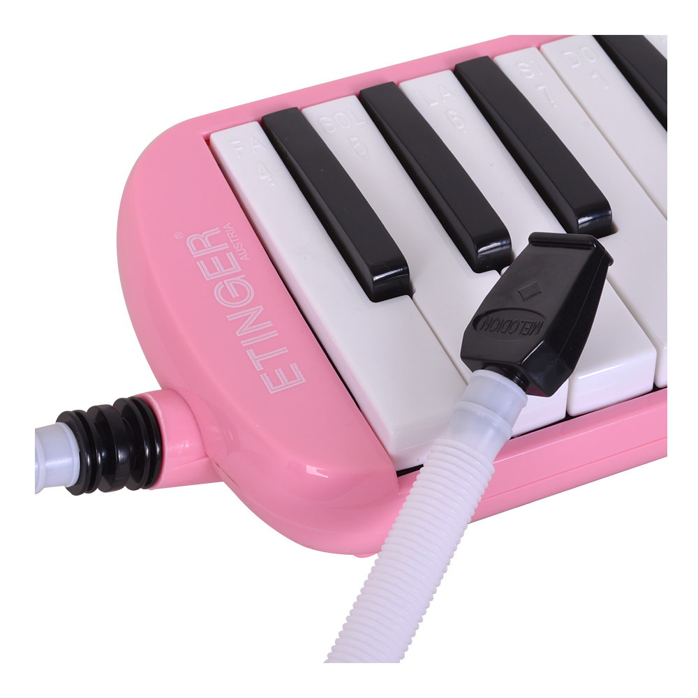 MELODICA 32 NOTAS ROSADA CON FUNDA ERN-320RO ETINGER - 4