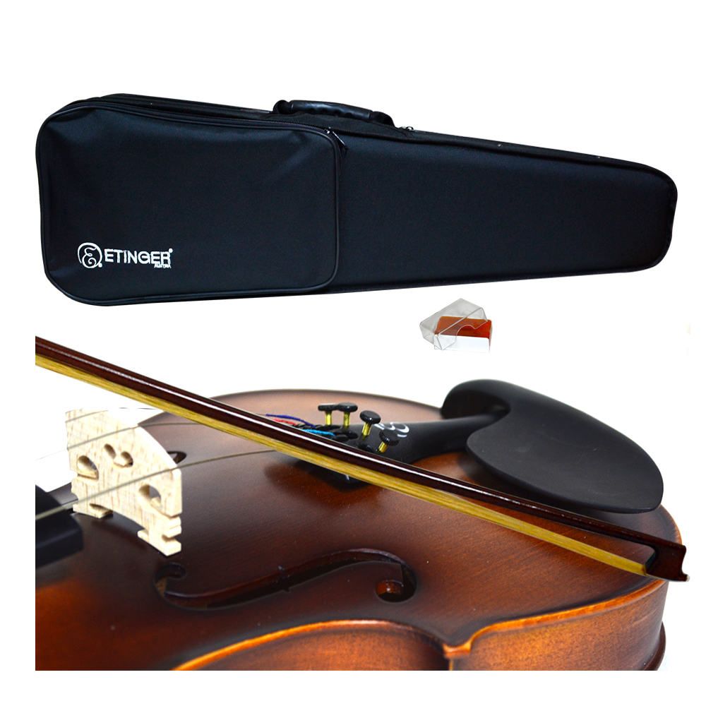 VIOLIN ETINGER 4/4 SOLIDO SUPERIOR MA-218 C/ESTUCHE - 5