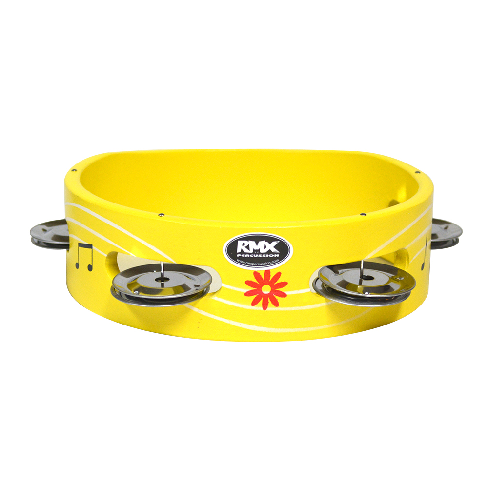 PANDERO RMX MADERA 6'' AMARILLO - 3