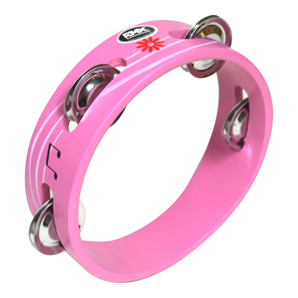 PANDERO RMX MADERA 6'' ROSA - 1
