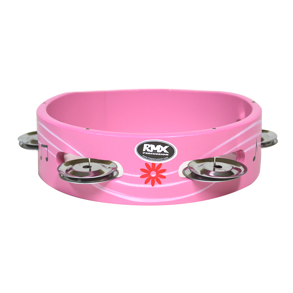 PANDERO RMX MADERA 6'' ROSA - 2