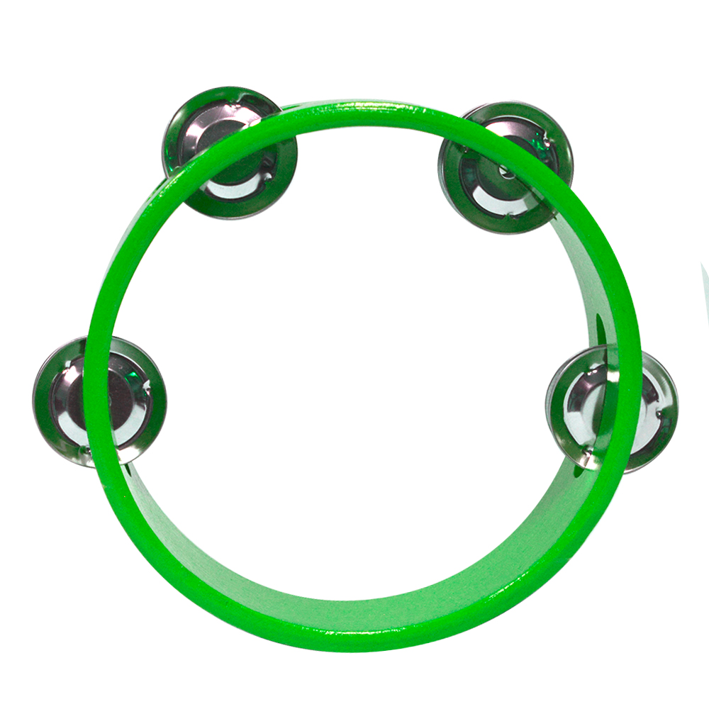 PANDERO RMX MADERA 6'' VERDE - 2