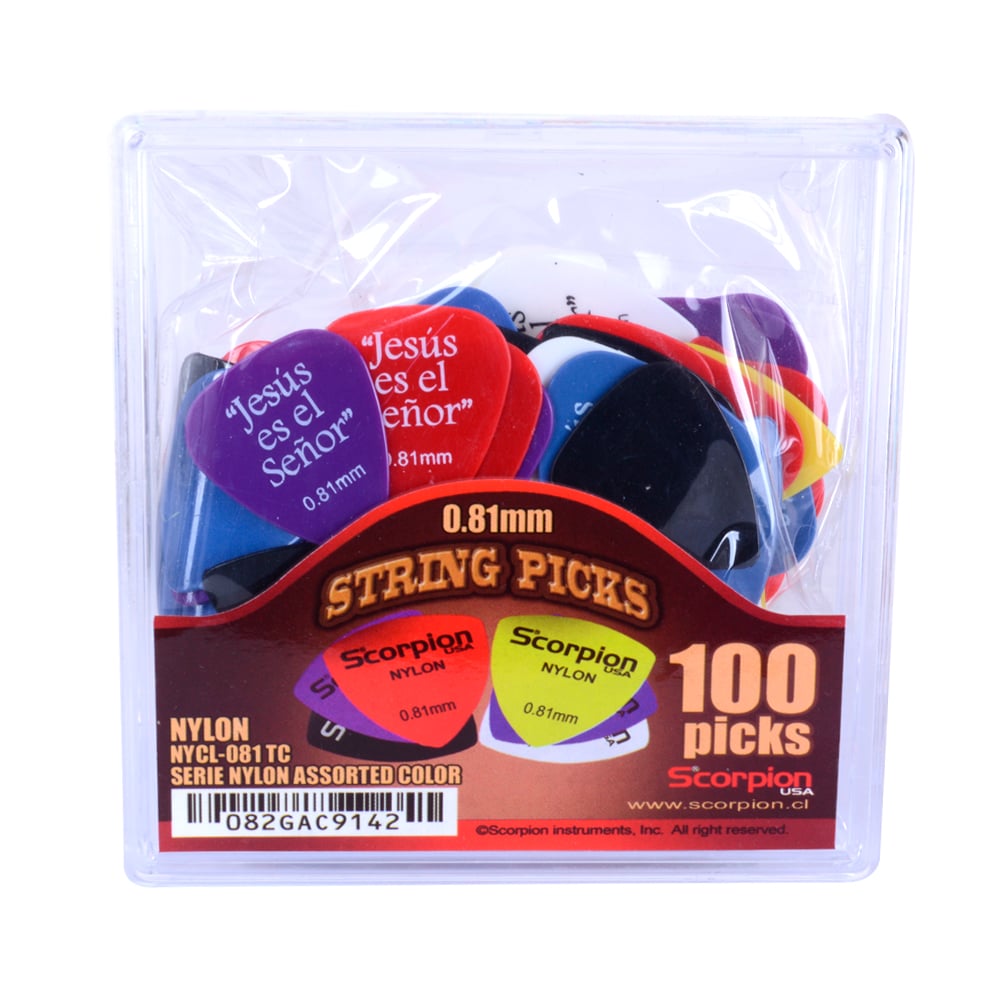 UÑETAS SCORPION CAJA 100 B 0.81MM NYLON NYCL-081 - 1