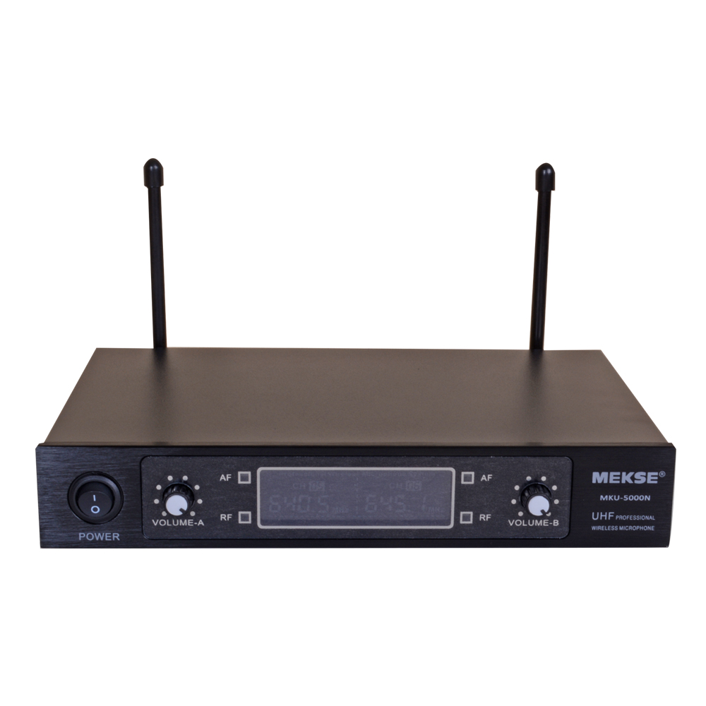 MICROFONO INALAMBRICO DE MANO DOBLE UHF/FQ VAR. MEKSE MKU-5000N - 2