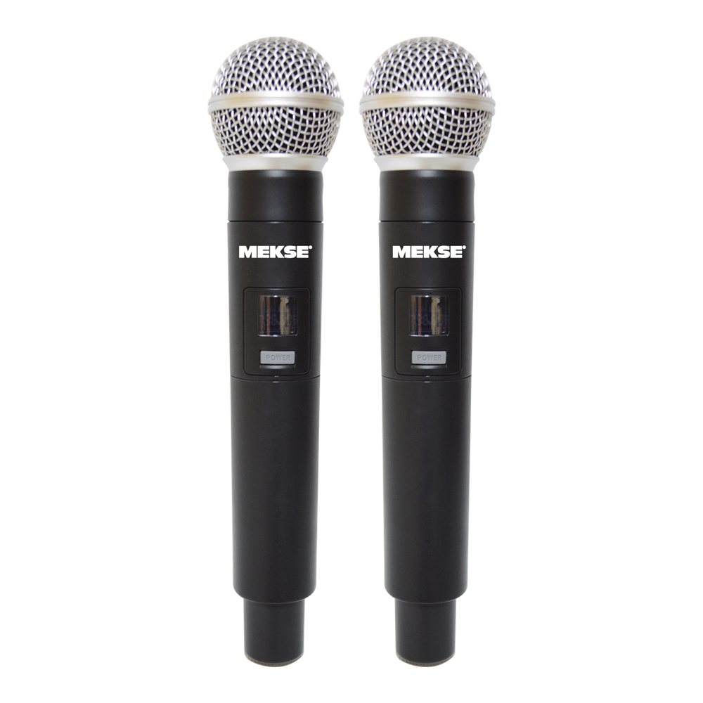 MICROFONO INALAMBRICO DE MANO DOBLE UHF/FQ VAR. MEKSE MKU-5000N - 3