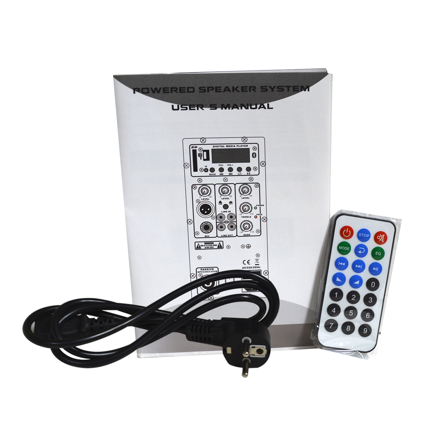 CAJA BLUETOOTH MEKSE ACTIVA 8 PULGADAS MP3 250W MAX MEK-8ACT - 4