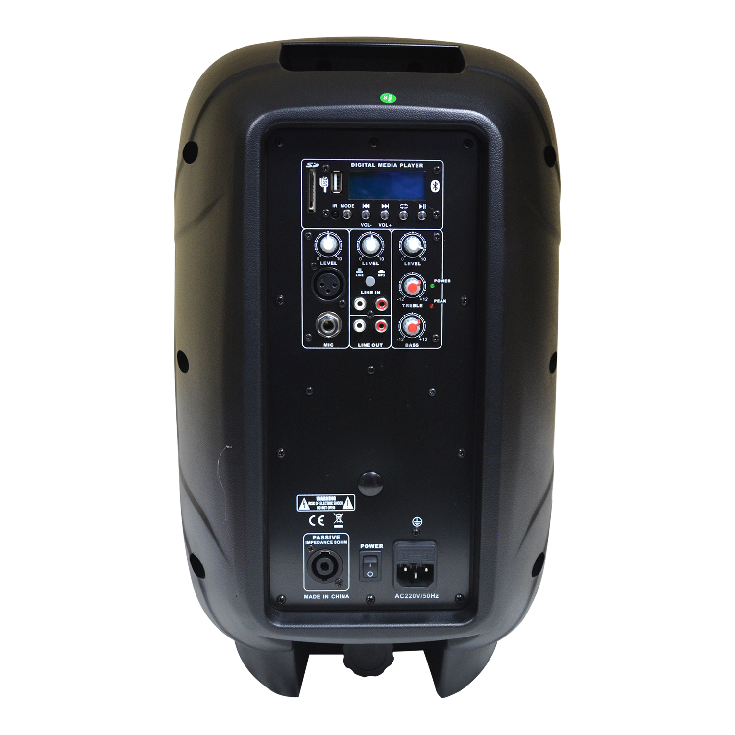 CAJA BLUETOOTH MEKSE ACTIVA 10 PULGADAS MP3 250W MAX MEK-10ACT - 2