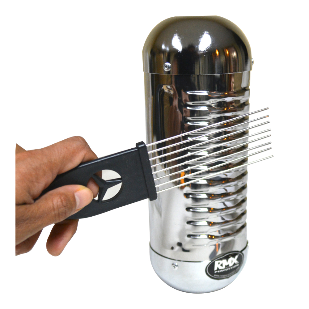 GUIRO METALICO CON EFECTO DE LLUVIA MTG-650 RMX - 5