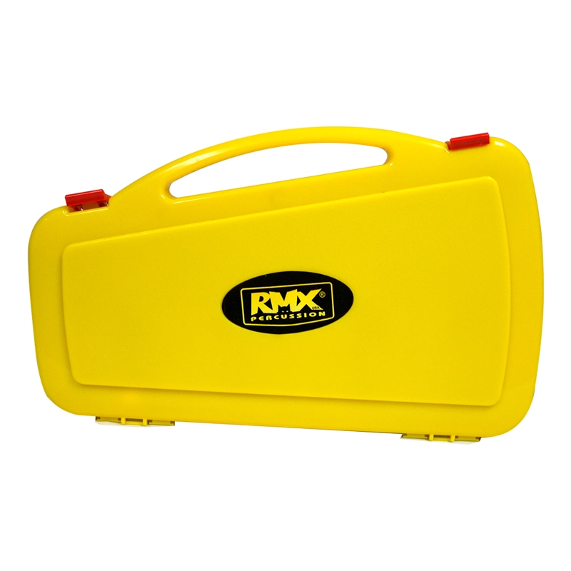 METALOFONO 25 NOTAS CROMADAS CASE AMARILLO RMX - 3