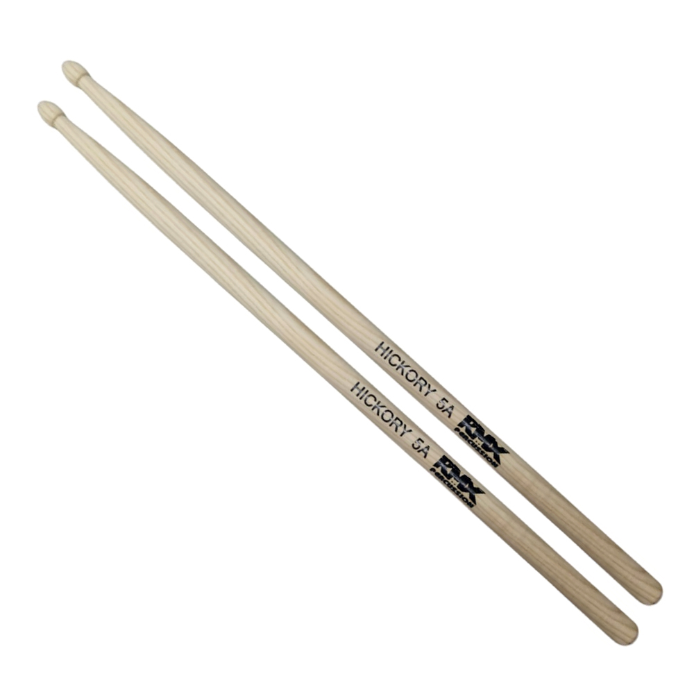 BAQUETA 5A CON PUNTA MADERA HICKORY RMX - 1