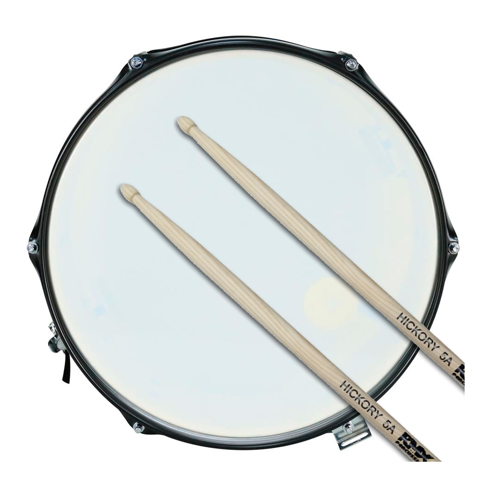 BAQUETA 5A CON PUNTA MADERA HICKORY RMX - 2
