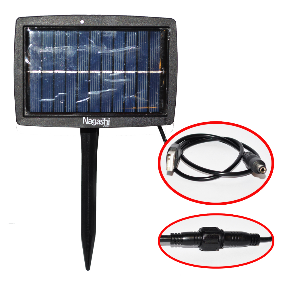 FOCO LED 10W - PANEL SOLAR 24V. CYE-10PS NAGASHI - 3