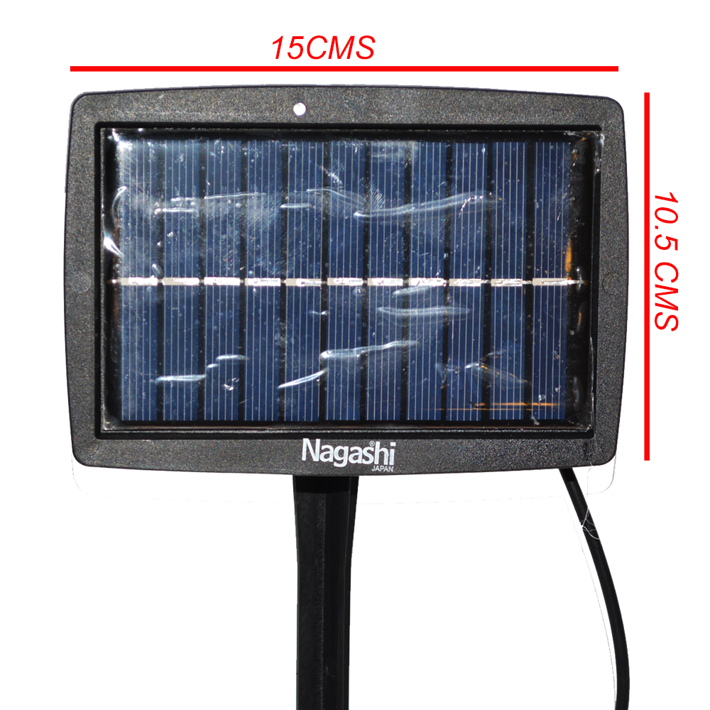 FOCO LED 10W - PANEL SOLAR 24V. CYE-10PS NAGASHI - 5