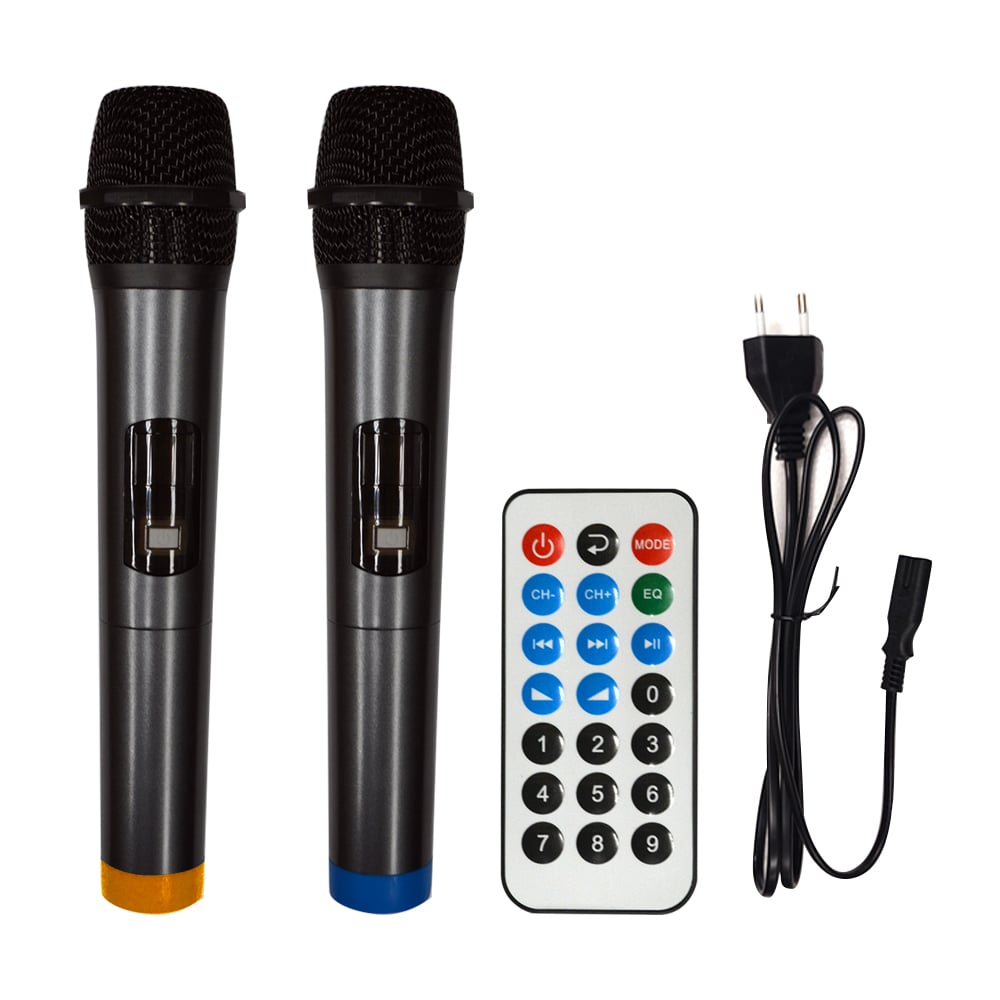 CAJA ACUSTICA PORTABLE CON 2 MICROFONOS + BLUETOOTH CARVERPRO - 5