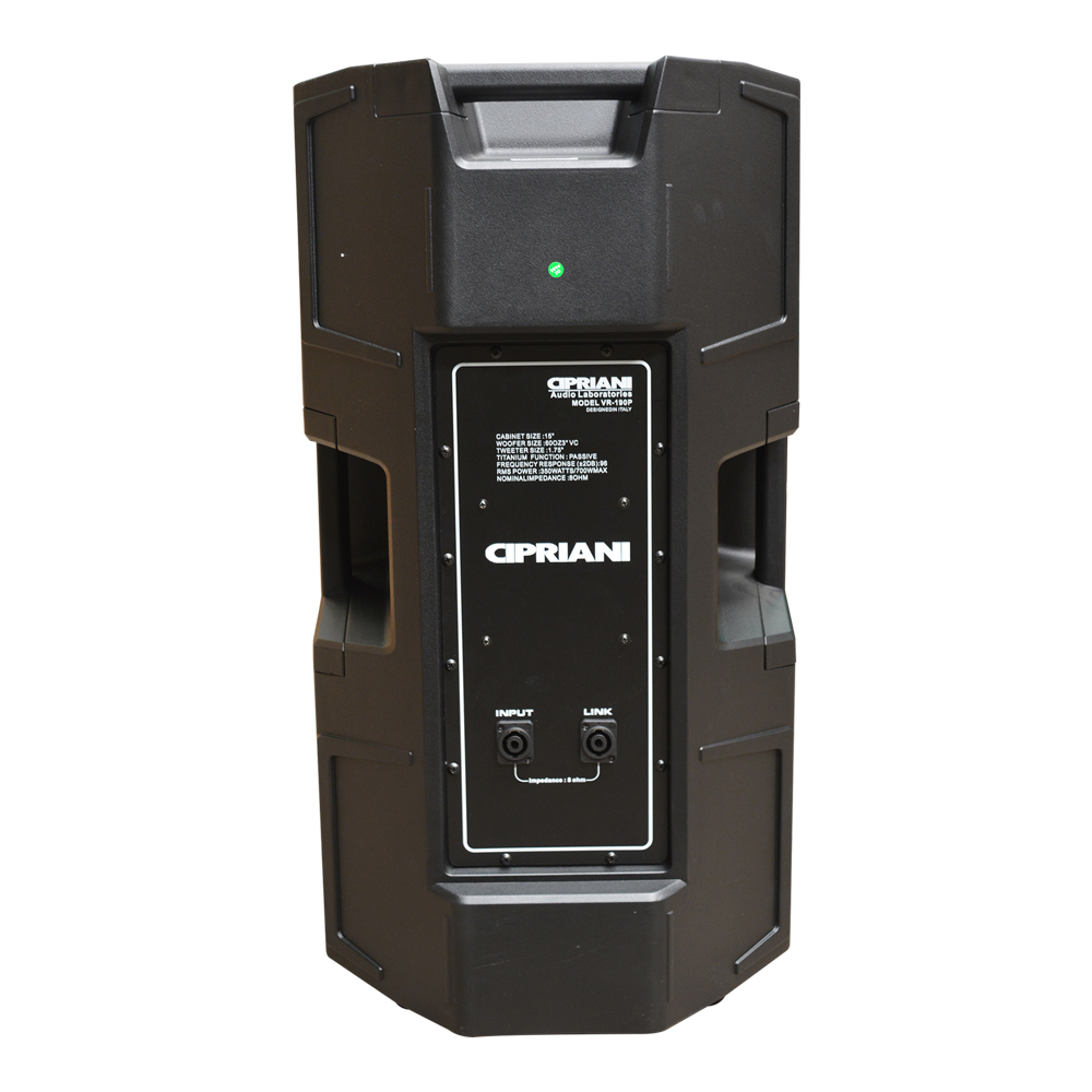 BAFLE PARLANTE PASIVO 700W MAX CIPRIANI VOR-190P - 2