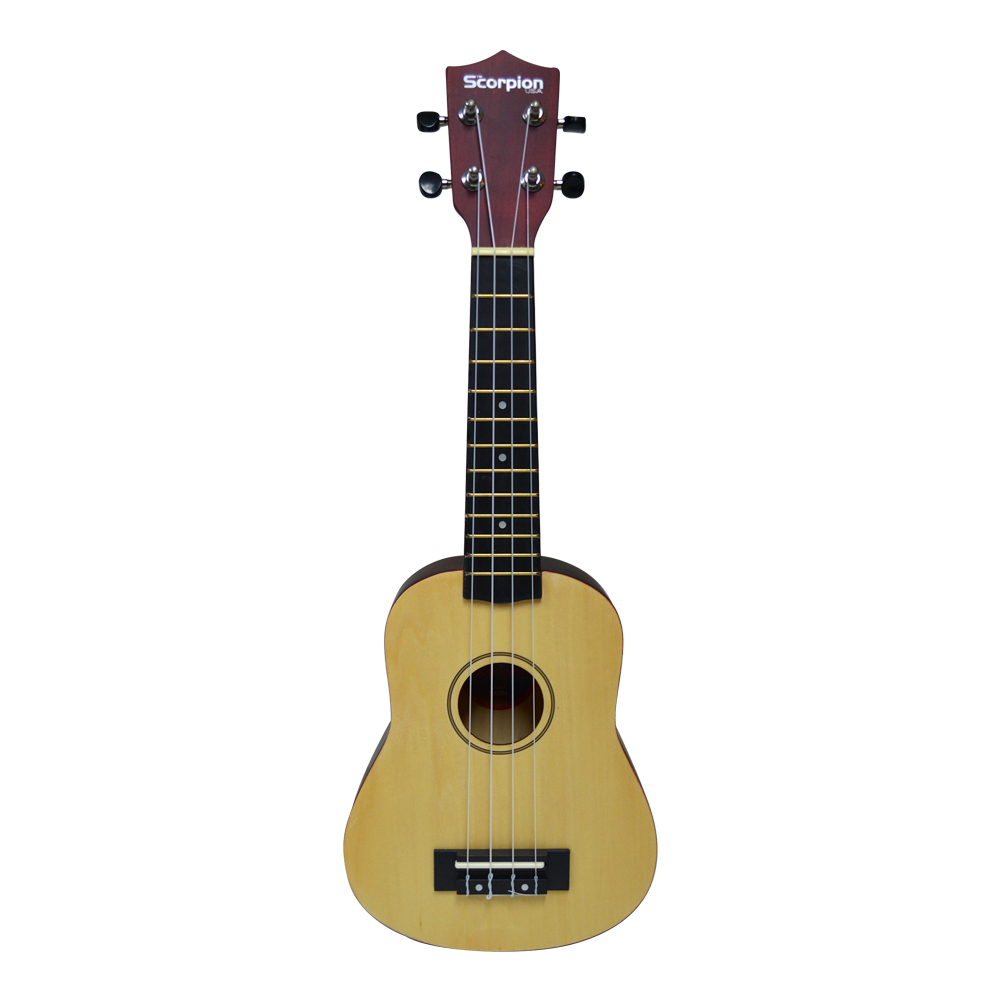 UKELELE NATURAL ACABADO MATE MOD.KEANA 3 SCORPION - 1