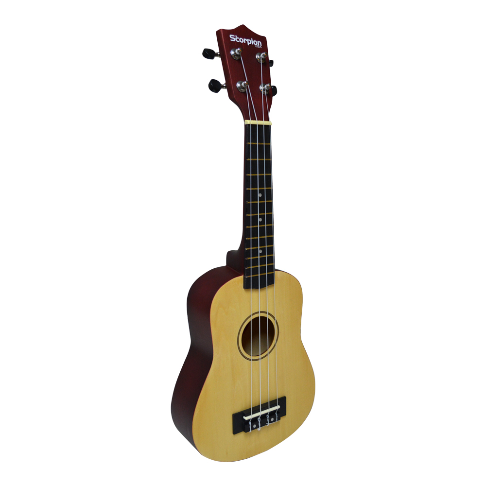 UKELELE NATURAL ACABADO MATE MOD.KEANA 3 SCORPION - 2