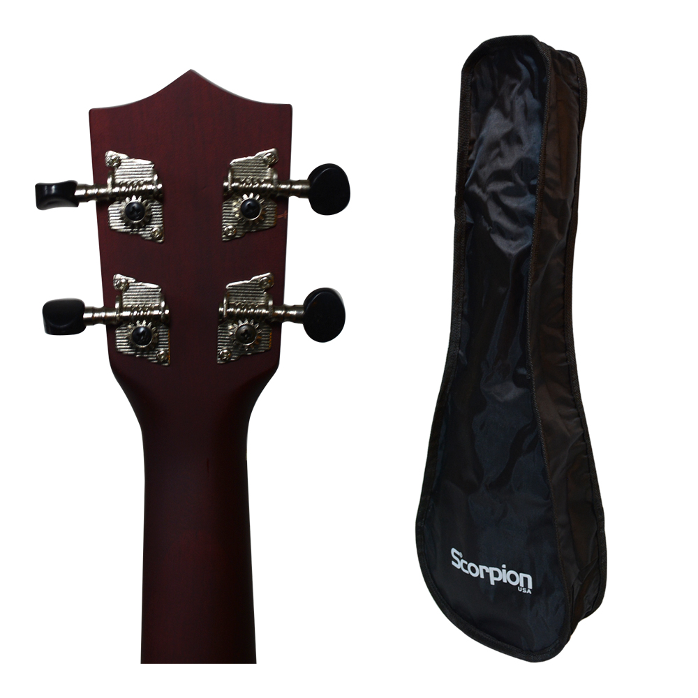 UKELELE NATURAL ACABADO MATE MOD.KEANA 3 SCORPION - 3