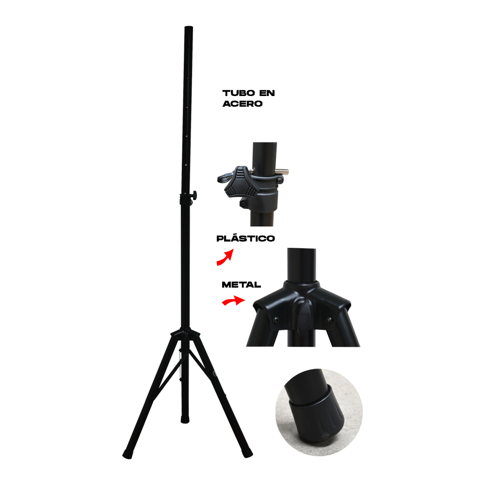 ATRIL SOPORTE DE PARLANTE METALICO STS-505Y/HQ AKC - 4