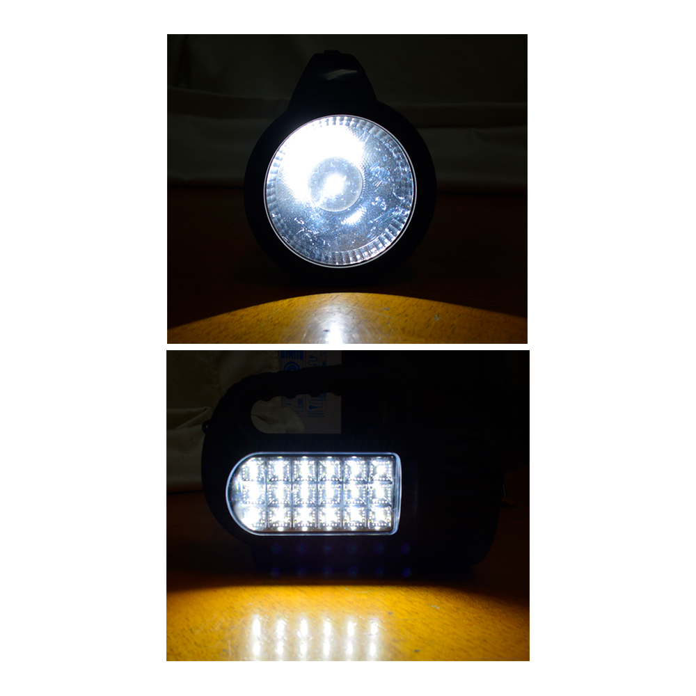 LINTERNA RECARGABLE 1/3WLED + PANEL 18SMD BAL-1005 BESTAMERICA - 4