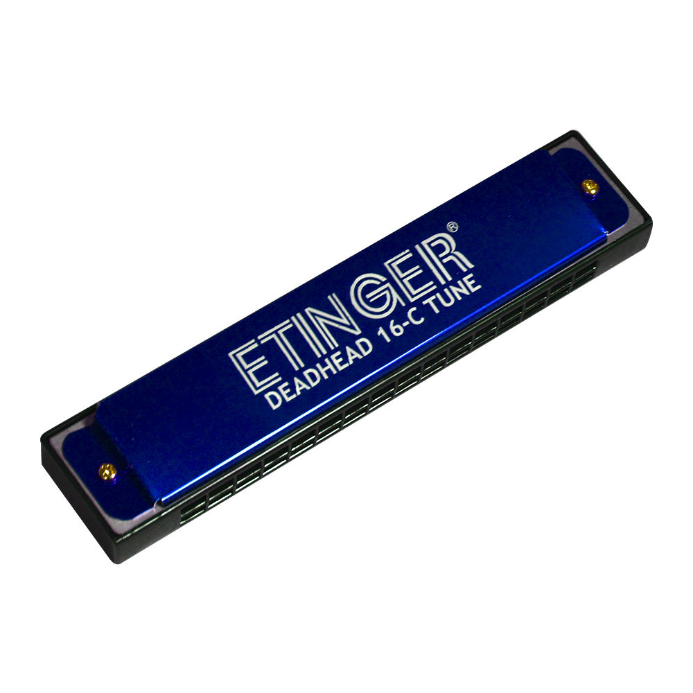 ARMONICA 16 NOTAS C - DO 'DEADHEAD' AZUL ETINGER - 1
