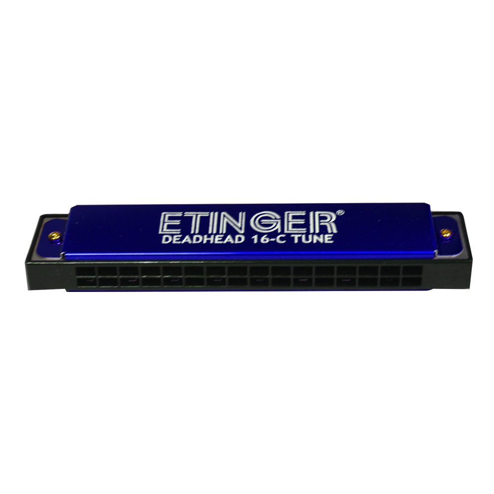 ARMONICA 16 NOTAS C - DO 'DEADHEAD' AZUL ETINGER - 2