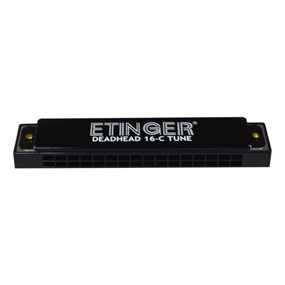 ARMONICA 16 NOTAS C - DO 'DEADHEAD' NEGRA ETINGER - 2