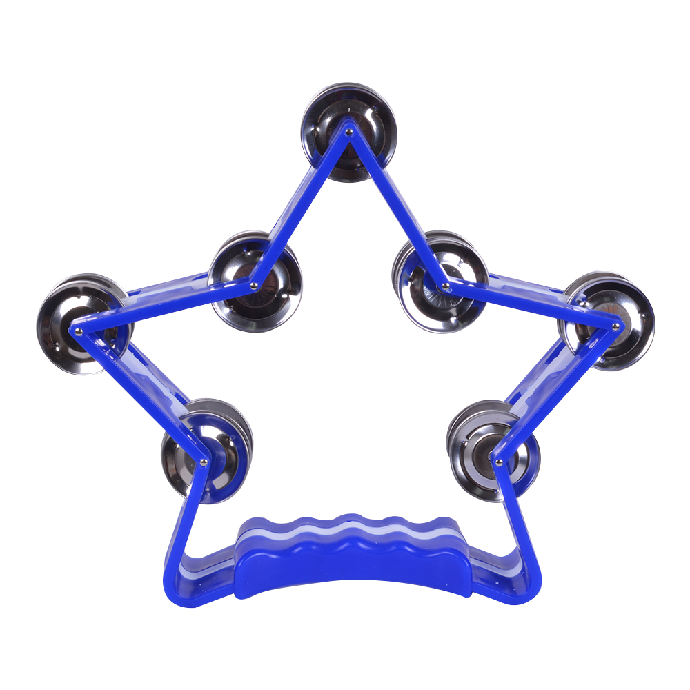 PANDERO FORMA DE ESTRELLA AZUL TR-10 RMX - 2