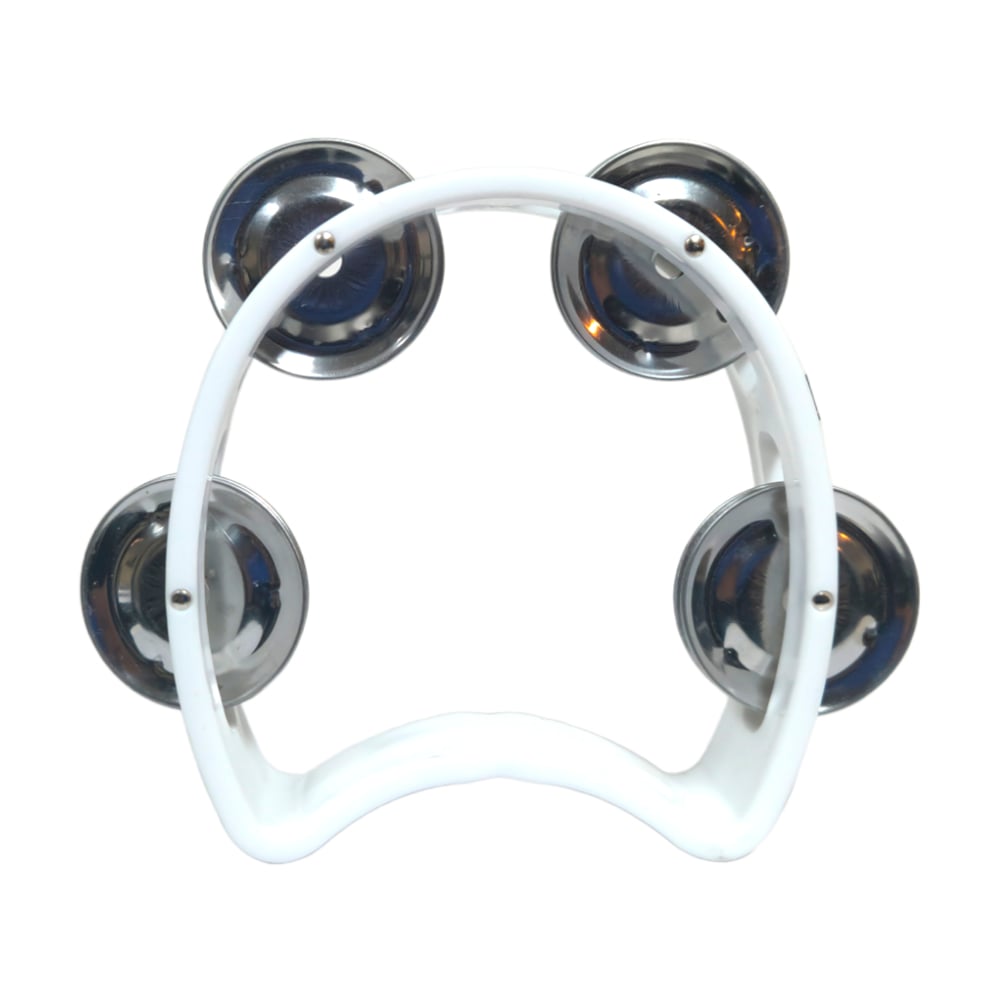 PANDERO 4 PLÁSTICO BLANCO TW-4-WH RMX - 1