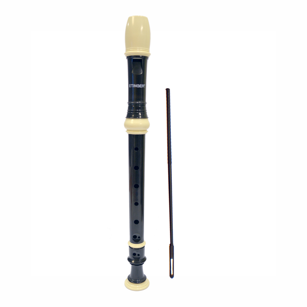 FLAUTA DULCE SOPRANO BARROCO HR-1/ESB-100 ETINGER - 3